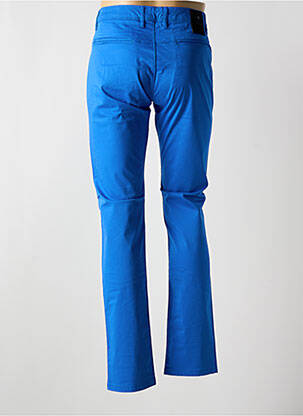 Pantalon droit stretch taille normale bleu LA CIBLE ROUGE homme