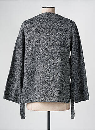 Pull coupe droite manches longues gris COMPAÑIA FANTASTICA femme