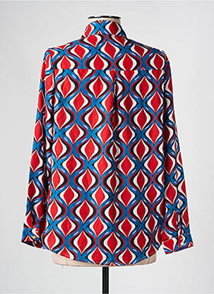 Chemisier coupe droite manches longues rouge IT HIPPIE femme