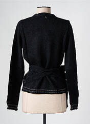 Gilet cache-cœur noir SUD EXPRESS pour femme seconde vue