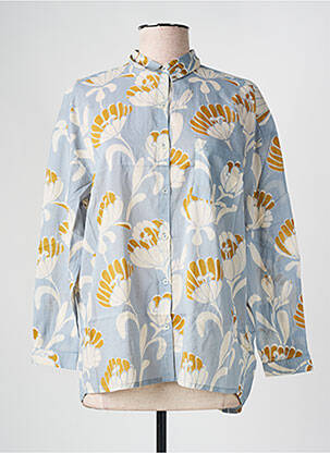 Chemisier bleu NICE THINGS pour femme