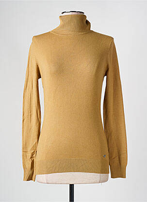 Pull col roulé beige LPB pour femme