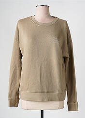 Sweat-shirt beige HAPPY pour femme seconde vue