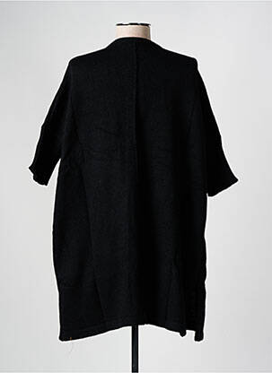 Gilet manches courtes coupe droite noir SEE U SOON femme