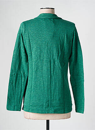 Veste casual col tailleur vert NICE THINGS femme