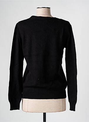 Gilet manches longues coupe cintrée noir SEE U SOON femme
