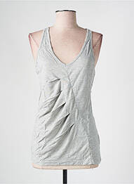 Débardeur col v sans manche gris XX BY MEXX femme