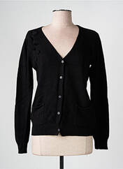 Gilet manches longues noir SEE U SOON pour femme seconde vue