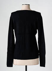 Gilet manches longues noir TRICOTONIC pour femme seconde vue