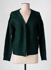 Gilet manches longues vert COMPAÑIA FANTASTICA pour femme seconde vue