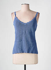 Débardeur bleu CALIE pour femme seconde vue