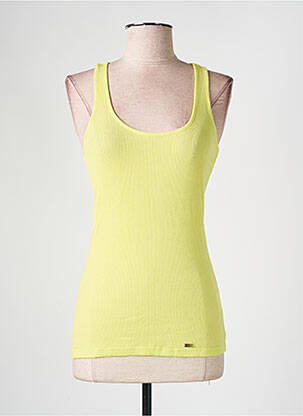 Débardeur jaune LPB pour femme