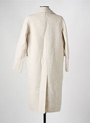 Manteau long beige SEE U SOON pour femme seconde vue