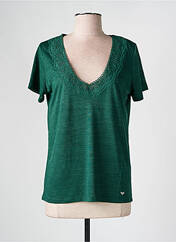 T-shirt vert LPB pour femme seconde vue