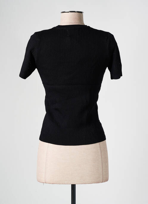 T-shirt stretch manches courtes noir COMPAÑIA FANTASTICA femme