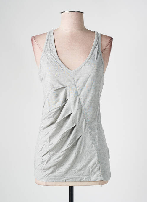 Débardeur col v sans manche gris XX BY MEXX femme
