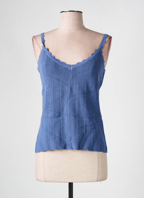 Débardeur bleu CALIE pour femme