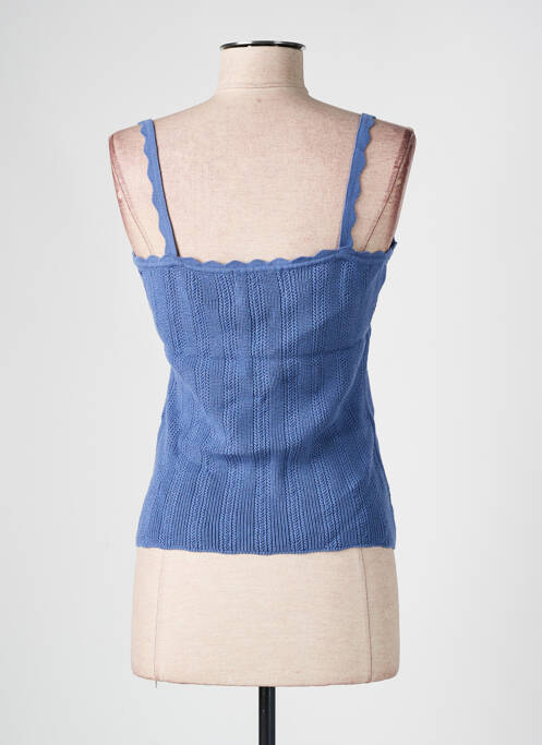 Débardeur bleu CALIE femme