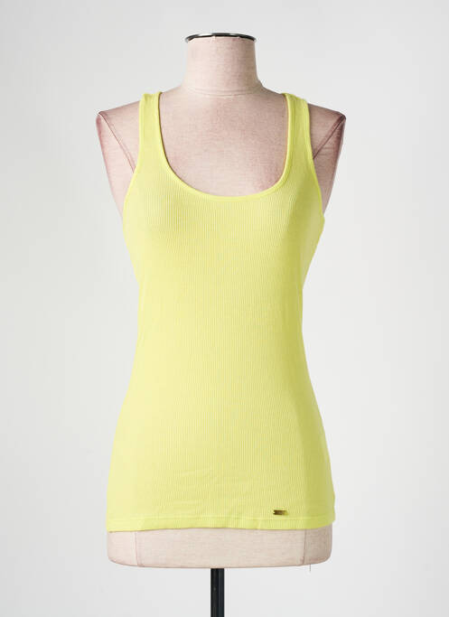 Débardeur jaune LPB pour femme