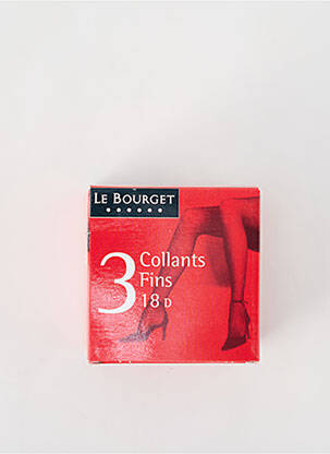 Collant Fantaisie Haut De Gamme LE BOURGET - Motif Losanges Brillant - Taille 3 - Marron - Neuf étiqueté