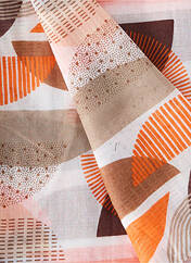 Foulard orange REGINA SCHRECKER pour femme seconde vue