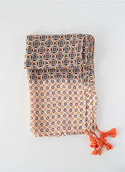 Foulard orange REGINA SCHRECKER pour femme seconde vue