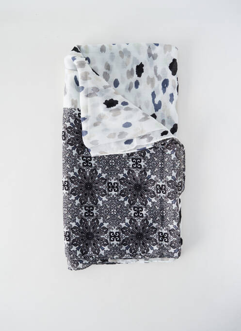 Foulard blanc REGINA SCHRECKER pour femme