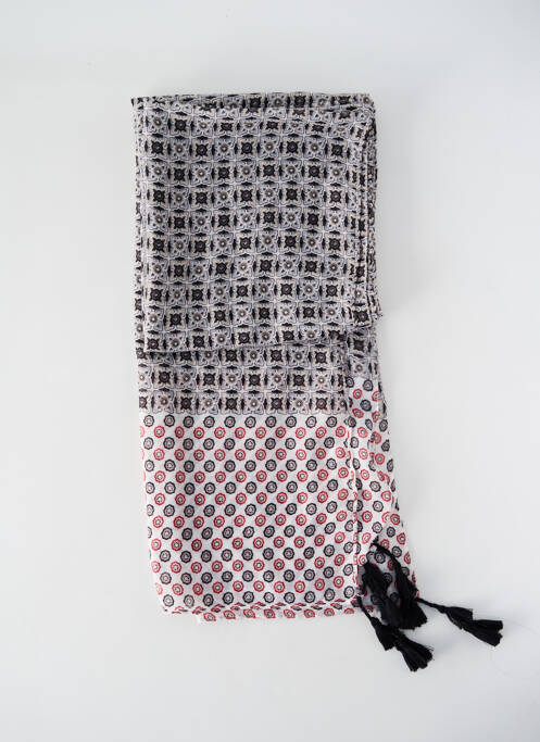 Foulard noir REGINA SCHRECKER pour femme