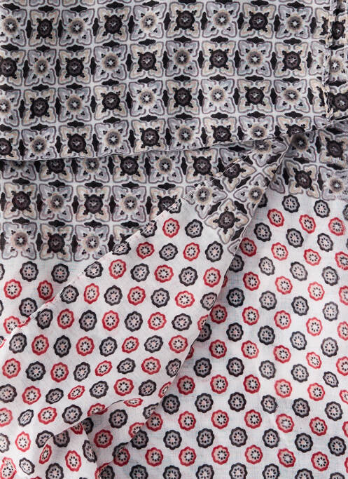 Foulard noir REGINA SCHRECKER pour femme