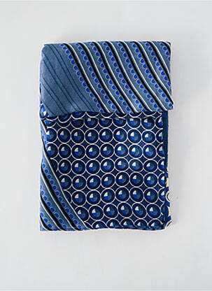 Foulard bleu JADE & CLARISSE pour femme
