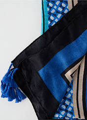 Foulard bleu JADE & CLARISSE pour femme seconde vue