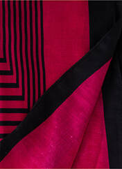 Foulard rose REGINA SCHRECKER pour femme seconde vue