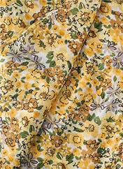 Foulard jaune REGINA SCHRECKER pour femme seconde vue