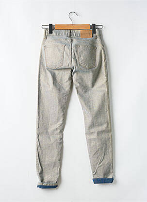 Jeans coupe slim stretch taille normale or AMELIE & AMELIE femme