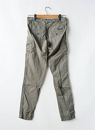 Pantalon cargo slim taille normale vert ATTRACT femme