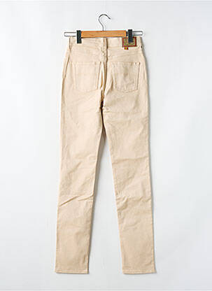 Jeans coupe slim taille normale taille normale beige CIMARRON femme