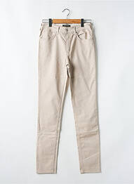 Pantalon slim tissage popeline taille normale gris CIMARRON femme