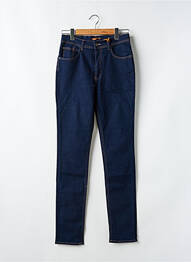 Jeans coupe slim tissage brut taille normale bleu CIMARRON femme
