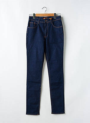 Jeans coupe slim tissage brut taille normale bleu CIMARRON femme