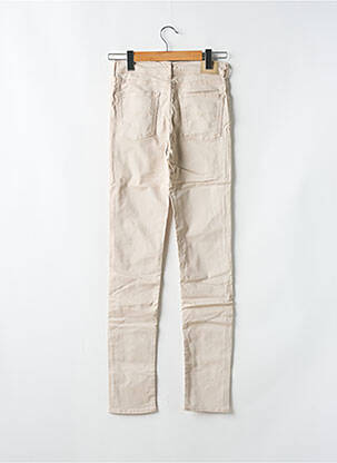 Pantalon slim tissage popeline taille normale gris CIMARRON femme