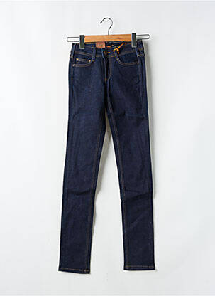 Jeans coupe slim tissage brut taille normale bleu CIMARRON femme