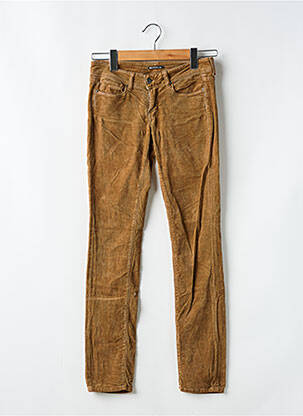Pantalon slim stretch marron CIMARRON femme
