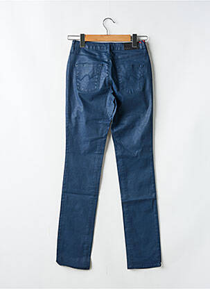Pantalon slim taille normale taille normale bleu KANOPE femme