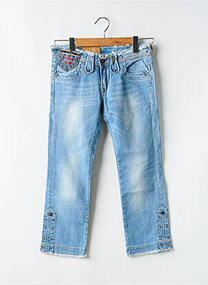 Jeans coupe droite stretch taille basse bleu KAPORAL femme