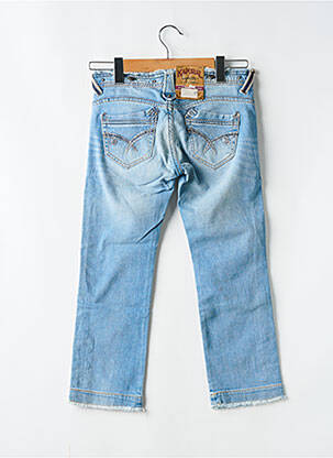 Jeans coupe droite stretch taille basse bleu KAPORAL femme