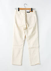 Jean coupe Mom beige F.A.M. pour femme seconde vue