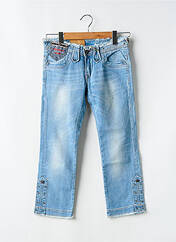 Jeans coupe droite bleu KAPORAL pour femme seconde vue