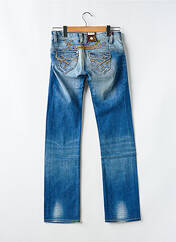 Jeans coupe droite bleu KAPORAL pour femme seconde vue