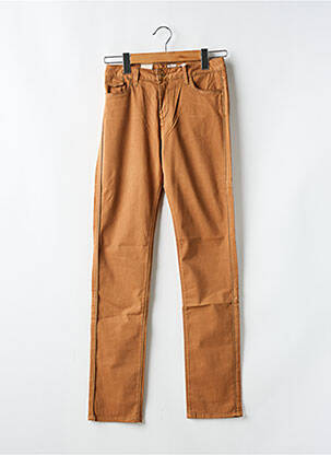 Jeans coupe droite marron KANOPE pour femme