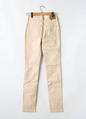 Jeans coupe slim beige CIMARRON pour femme seconde vue